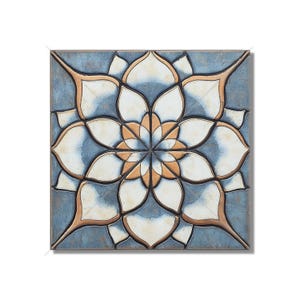 Ceramic Tile Blue And Copper Vintage Moroccan Design Kitchen Backsplash Tile Decorative Blue Bathroom Shower Wall Tiles Moroccan Accent Tile