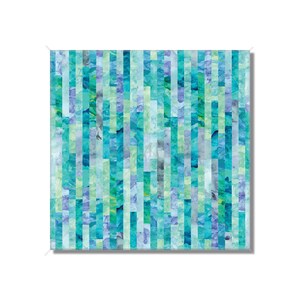 Blue Green Watercolor Art Tile Ceramic Tile Kitchen Tiles Bathroom Tiles Decorative Ceramic Wall Tile - Ceramic Fireplace Tile