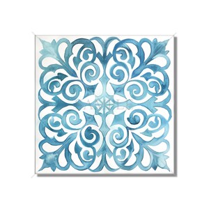 Blue And White Ceramic Tile - Vintage Moroccan Tile Design - Kitchen Backsplash Tile - Bathroom Wall Tile - Patterned Ceramic Tile