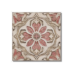 Aged Pink And Beige Ceramic Tile Decorative Pink Kitchen Backsplash Tile Elegant Design Bathroom Wall Tiles Decorative Ceramic Tile