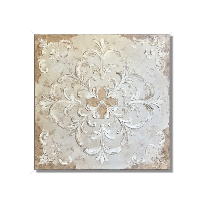Tile Square Tan Hanging Tiles Kitchen - Etsy