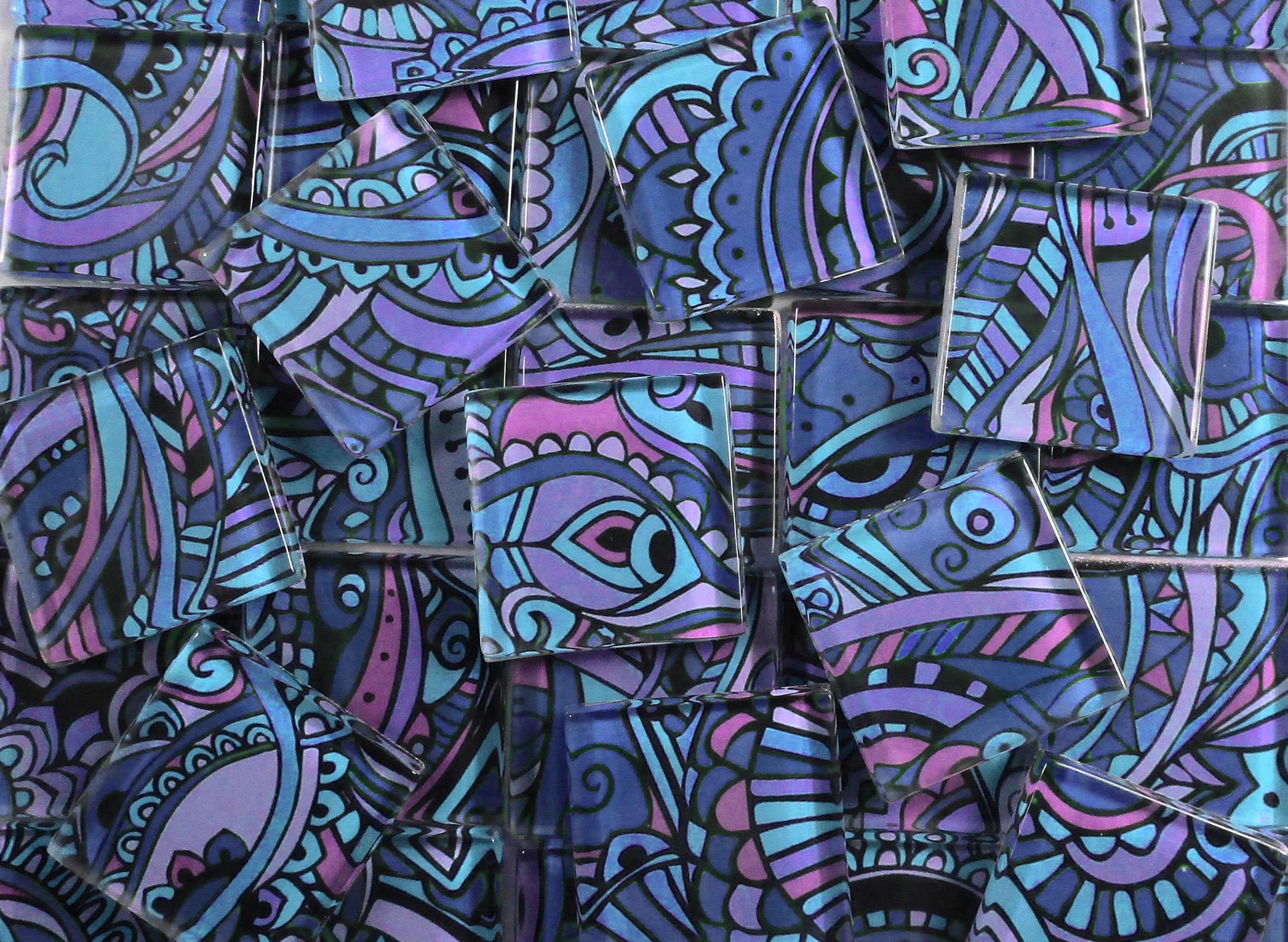 Abstract Tile Mosaic