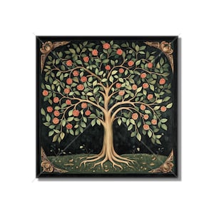 William Morris Tree Of Life Design Ceramic Tile Art Nouveau Kitchen Accent Backsplash Patterned Tile Art Nouveau Bathroom Tile Free Shipping