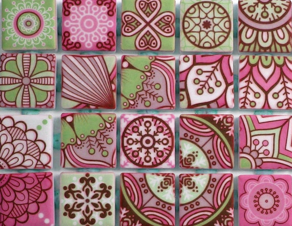 Graphic Tile Mosaic Lozenge S00 - Women - Accessories