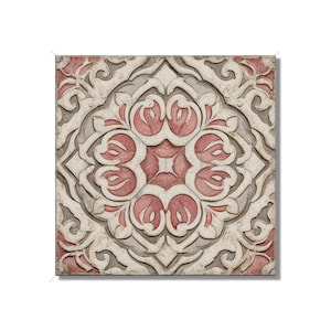 Aged Pink And Beige Ceramic Tile Decorative Pink Kitchen Backsplash Tile Elegant Design Bathroom Wall Tiles Decorative Ceramic Tile