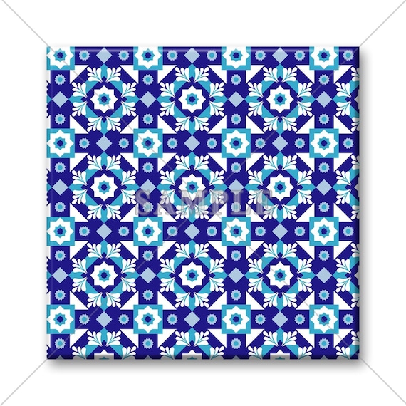 Decorative Ceramic Tile Can Be Made In 4.25 And 6 Vintage ...