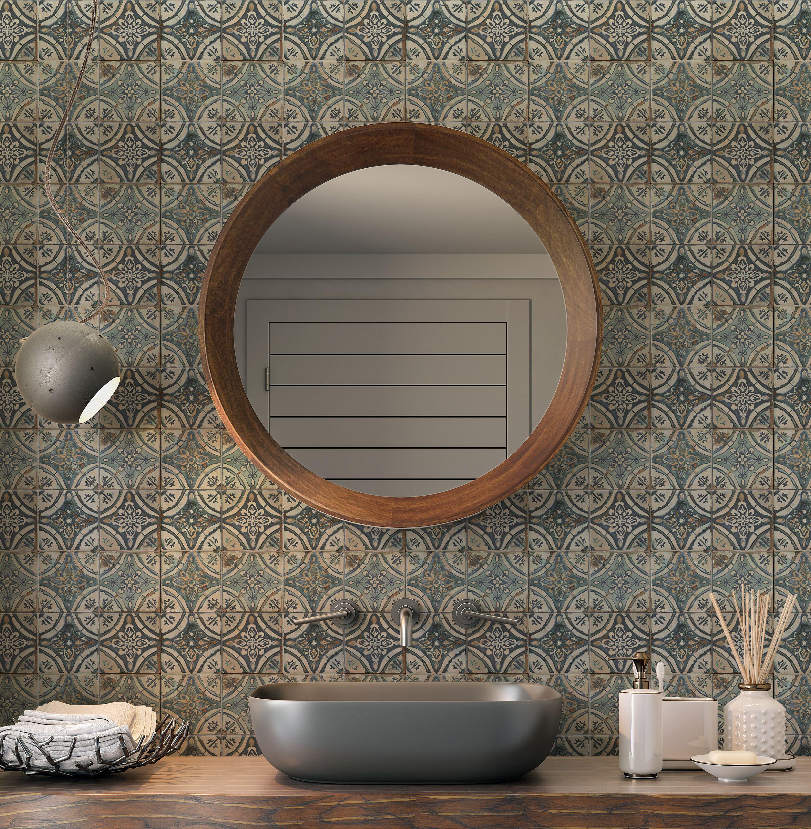 Rustic Mixed Mosaic Design Ceramic Tile - Mixed Kitchen Backsplash Tile ...