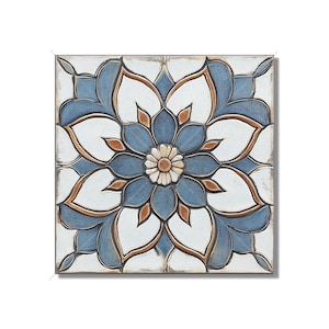 Ceramic Tile Blue And Copper Vintage Moroccan Design Kitchen Backsplash Tile Decorative Blue Bathroom Shower Wall Tiles Moroccan Accent Tile