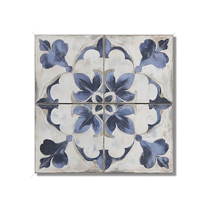 Ceramic Tile Blue Gray Patterned Vintage Design Kitchen Backsplash Tiles Blue Grey Patterned Bathroom Wall Patterned Tiles Free Shipping