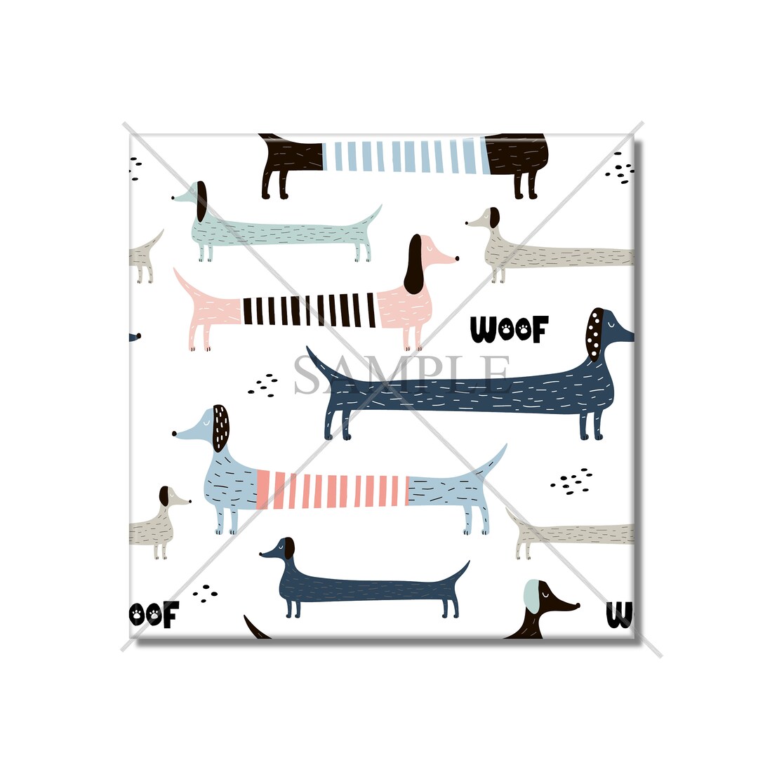 Decorative Ceramic Tile Dog Design Ceramic Tile for Kitchen Backsplash ...