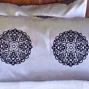 Shams, Set of 2, King Size, Decorative Pillow Covers, 20 x 36, Taupe, Free Shipping, Ready to Ship!
