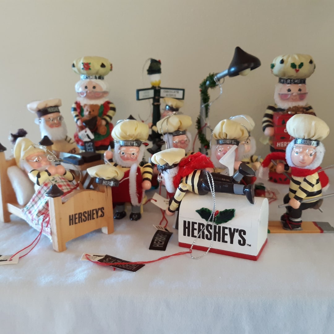 Hershey Christmas Ornaments 