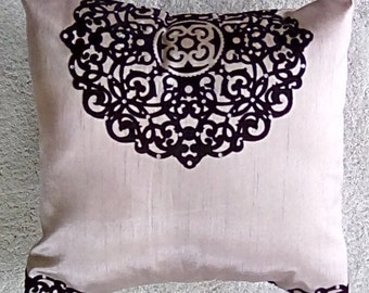 Pillow Cover, 12 x 12, Toss Pillow Cover, Throw Pillow Cover, Small Pillow Cover, Glamorous Pillow Cover, Elegant Cover, Ready to Ship!