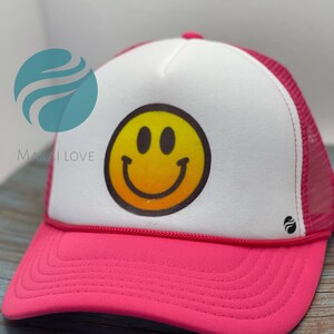 Smiley Face Trucker Hat