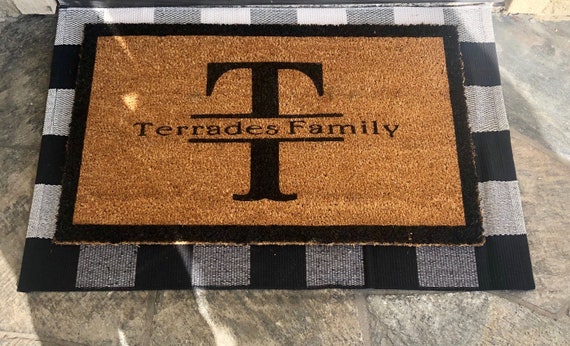 Personalized Coir Doormat