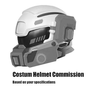 Casco para cosplay o airsoft (luces y ventiladores)