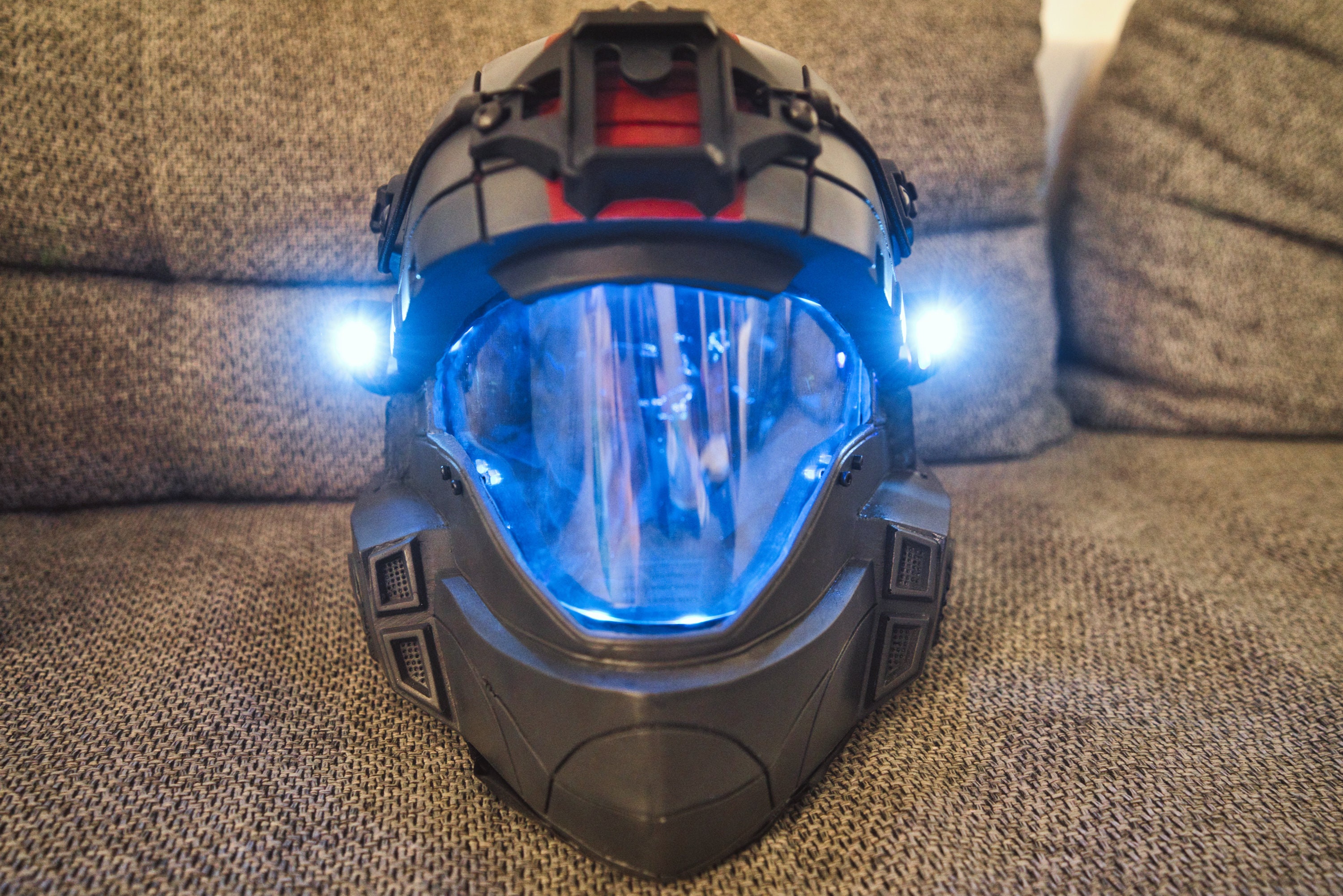 Premium fanmade Airsoft Halo ODST Replica Helmet Etsy