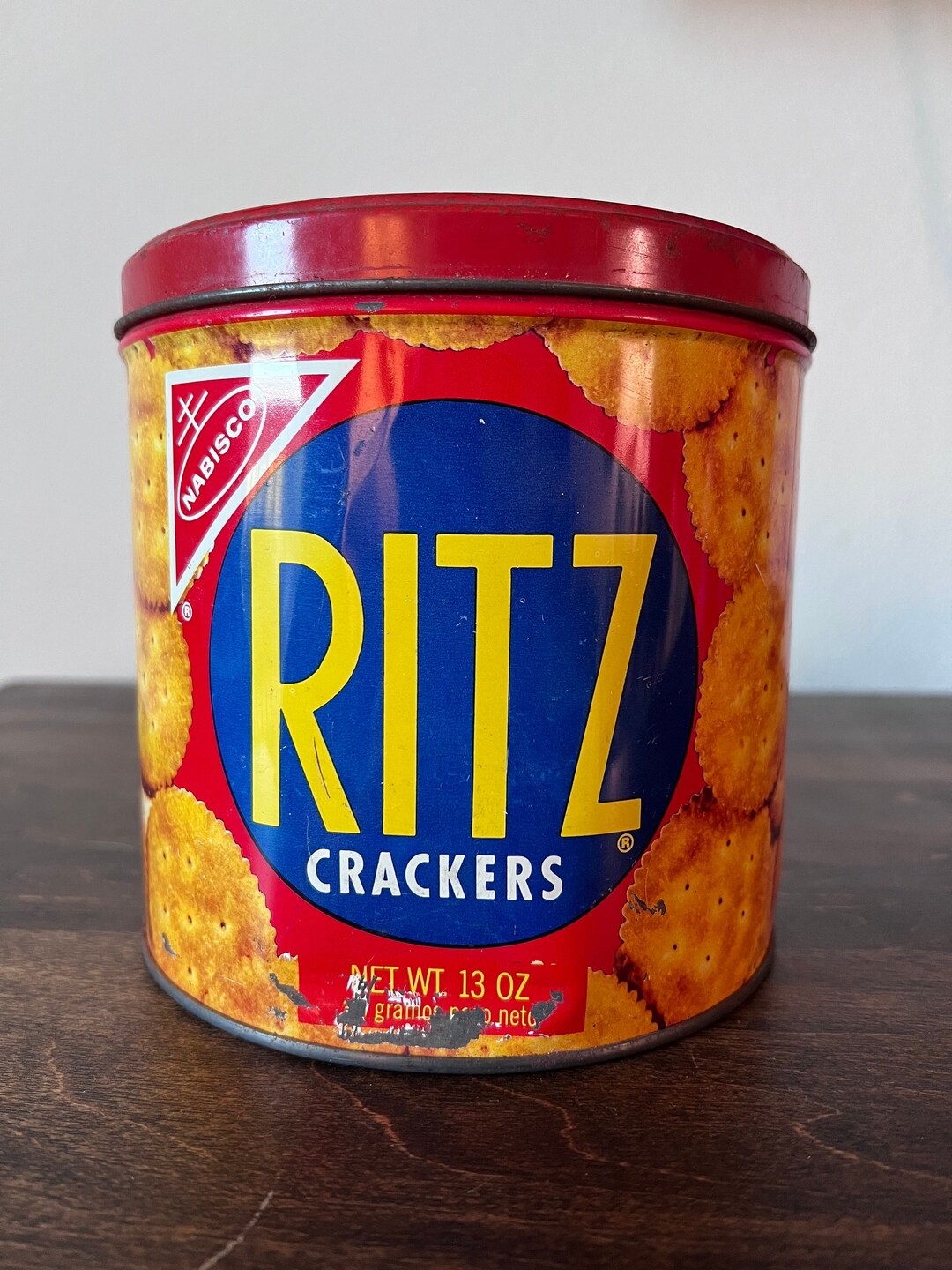 Vintage Ritz Crackers Tin Etsy