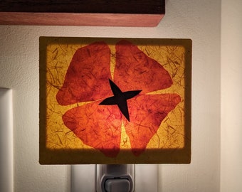 Poppy Flower Night Light Gifts Under 30 Dollars