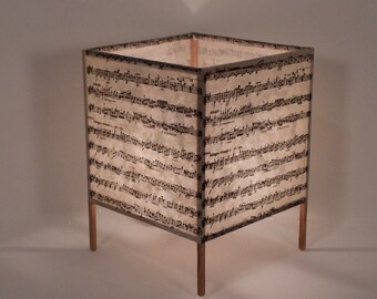 SALE Music Lovers Sheet Music Table Lamp