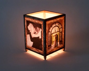 Wedding Keepsake Photos Custom Lamp