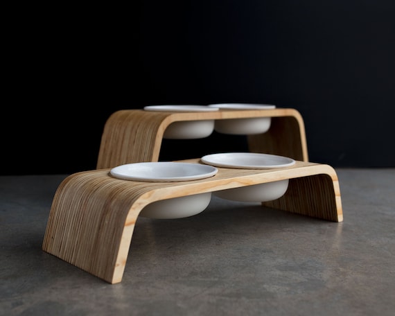 Elevated Dog Bowl - Modern Raised Stand