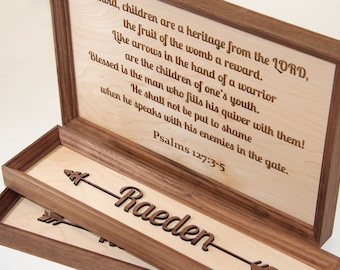 Raising Arrows Psalms 127, Mothers Day Gift, for Wife Bible Verse, Nursery, Homeschool, Classical Conversations, Gift for Mom, for Grandma
