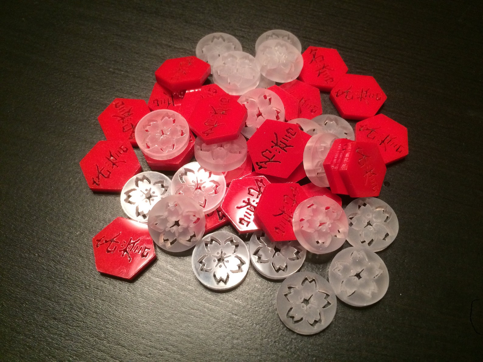 Acrylic Tokens for L5R Legend of the Five Rings Etsy