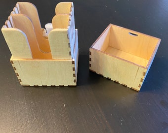 60-card deck box with removable sideboard divider