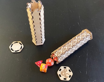 Hexagonal Dice Tube