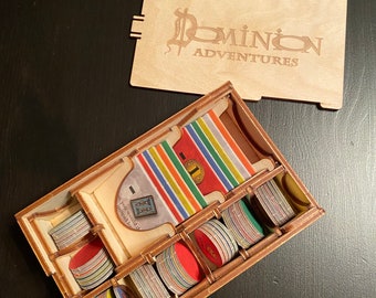 Officially licensed Dominion Adventures Token Organizer