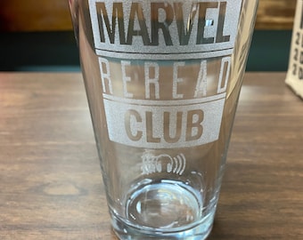 Laser Engraved Pint Glass