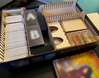 Aeon's End Legacy Board Game Organizer – Baltic Birch Insert Kit