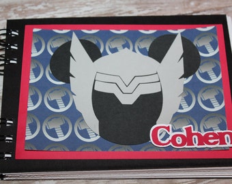 Personalized Disney Autograph Book inspired by Thor