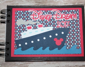 Personalized Disney Cruise Autograph Book-choose your cruise ship:Dream, Magic, Wonder or Fantasy