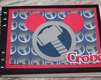 Personalized Disney Autograph Book inspired by Thor
