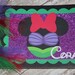 Personalized Disney Autograph Book Inspired by Ariel