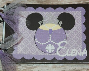 Personalized Disney Autograph Book Inspired by Princess Sofia