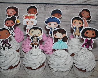 Theater Cupcake Toppers - set of 12
