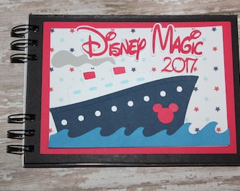 Personalized Disney Cruise Autograph Book-Choose your cruise ship: Dream, Magic, Fantasy or Wonder