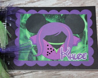 Personalized Disney Autograph Book Inspired by Descendants Mal