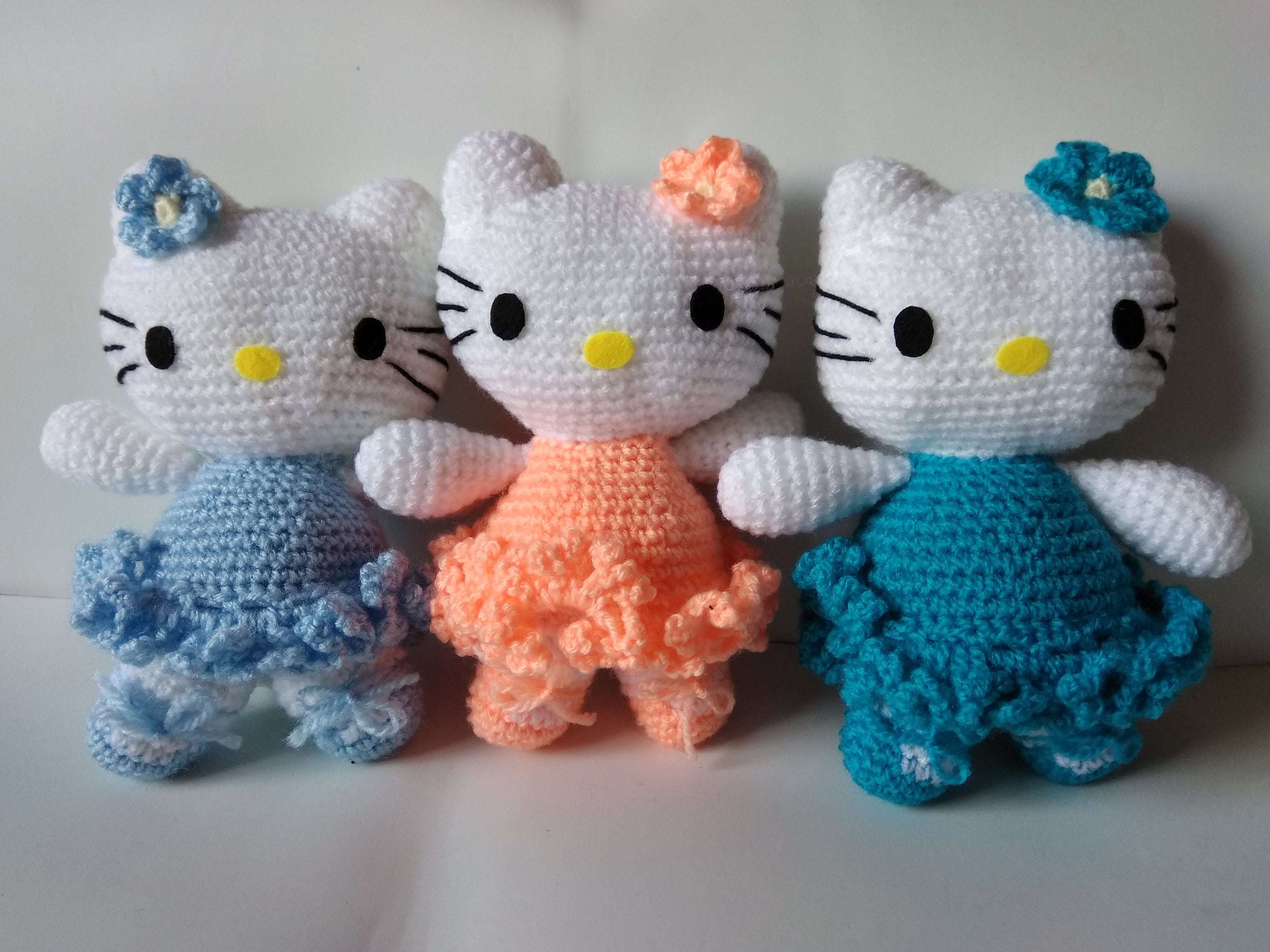 Hello Kitty amigurumi. Crochet doll hello kitty. Toy crochet. | Etsy
