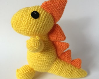 Amigurumi crochet dinosaur / dragon various colours soft toy handmade dinosaur animal