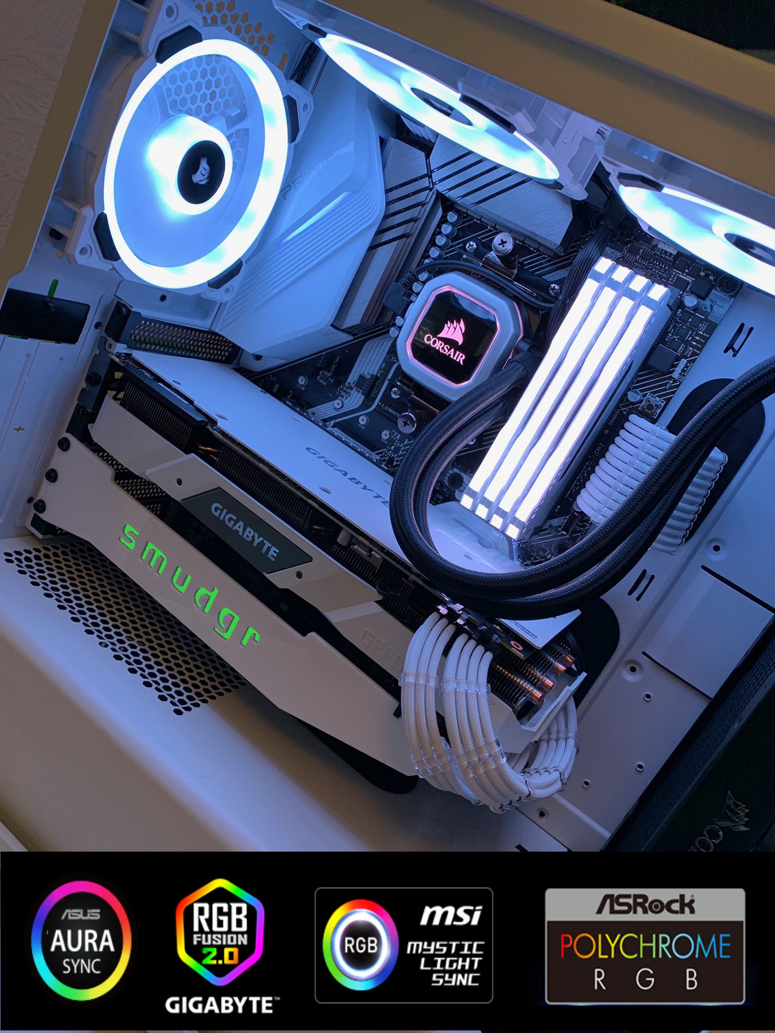 CUSTOM RGB GPU Antisagging Support Bracket Brace Nvidia Amd Etsy UK