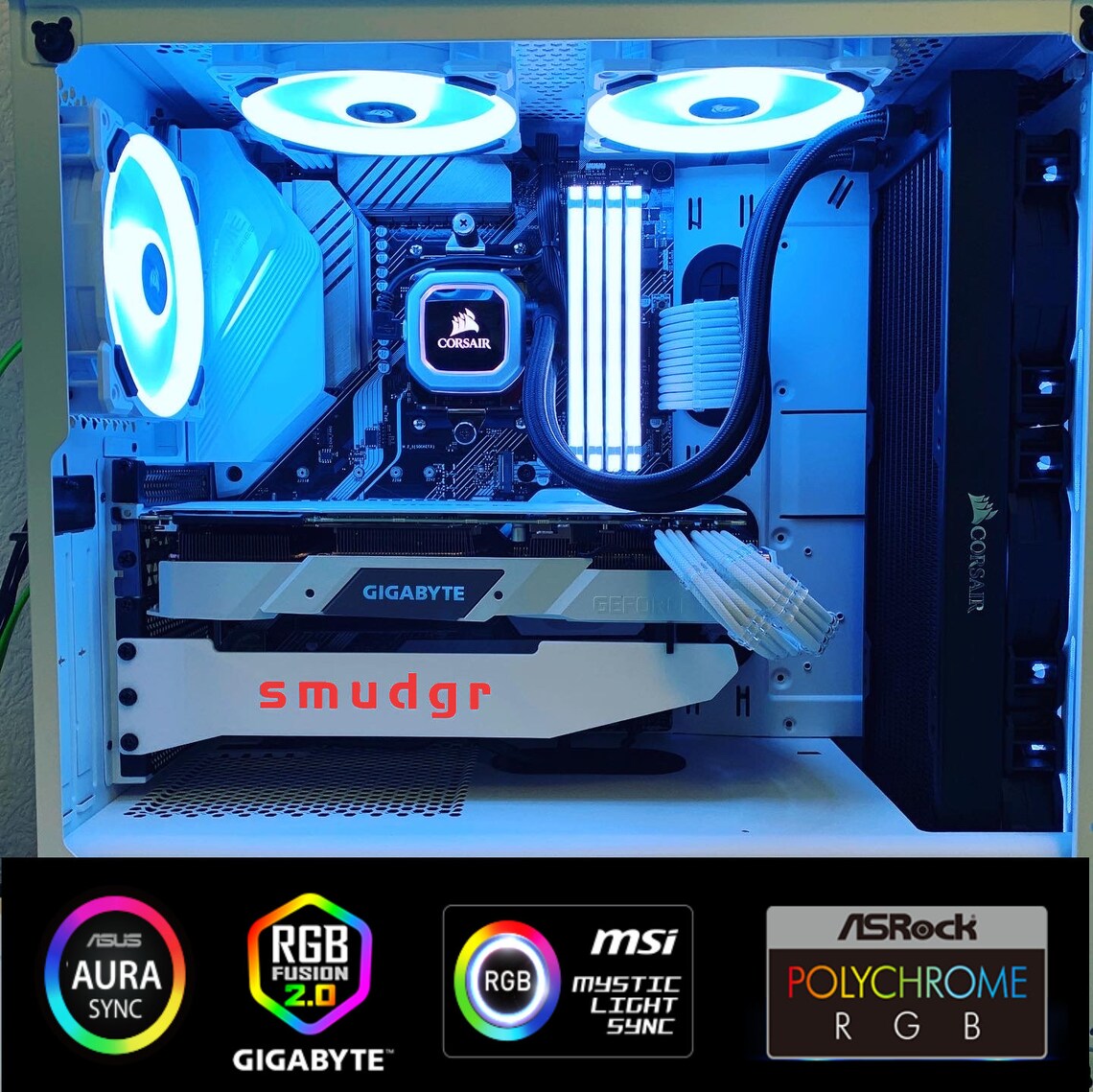 CUSTOM RGB GPU AntiSagging Support Bracket Brace Nvidia Amd Etsy