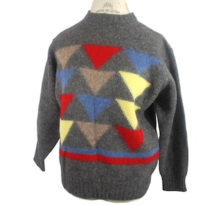 トップス 80s Pringle Pure Cashmere V Gray 44 トップス 80s Pringle Pure Cashmere V Gray 44 トップス 80s Pringle