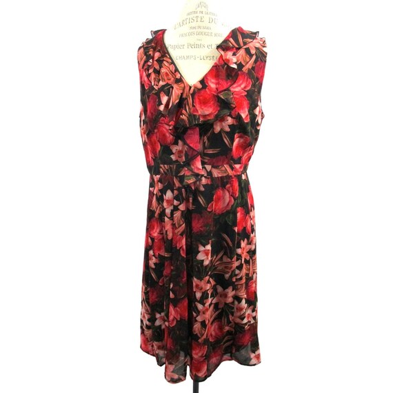 karl lagerfeld paris red dress KARL LAGERFELD PARIS Women's Taffeta Drop-Waist Ball Gown
