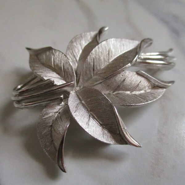 Trifari Leaves Brooch