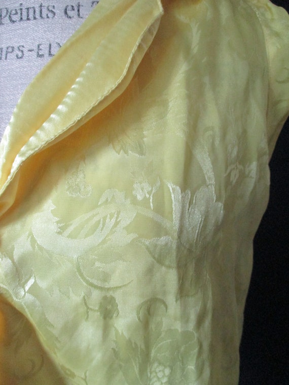 Vintage Yellow Night Shirt from Victoria's Secret… - image 3