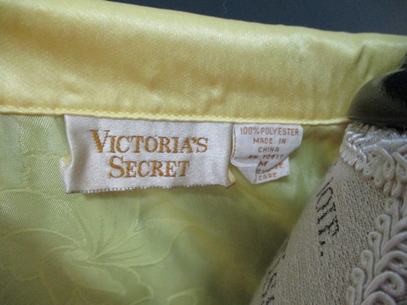 Vintage Yellow Night Shirt from Victoria's Secret… - image 5